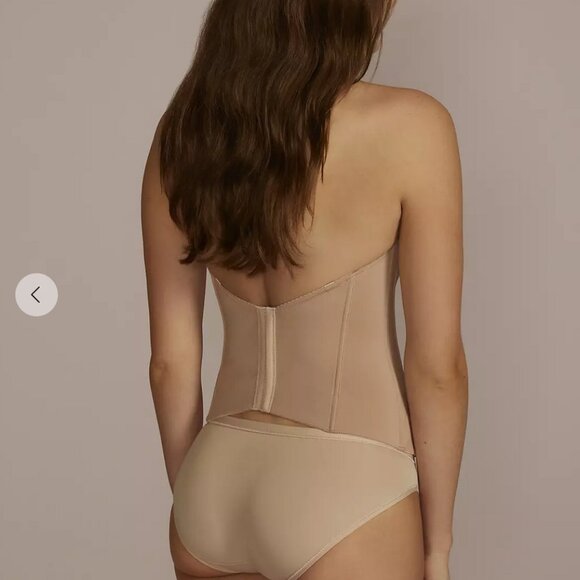 Galina Signature Satin Torsolette Bustier STYLE# 90222 - Picture 2 of 2